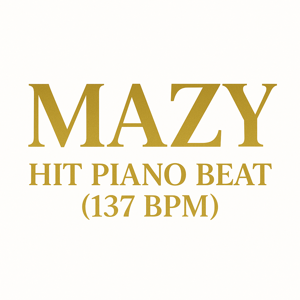 Mazy - Hit Piano Beat (137 BPM)